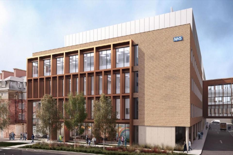 Plans for the new Richardson Wing at Newcastle\'s Royal Victoria Infirmary <i>(Image: NEWCASTLE HOSPITALS NHS FOUNDATION TRUST)</i>