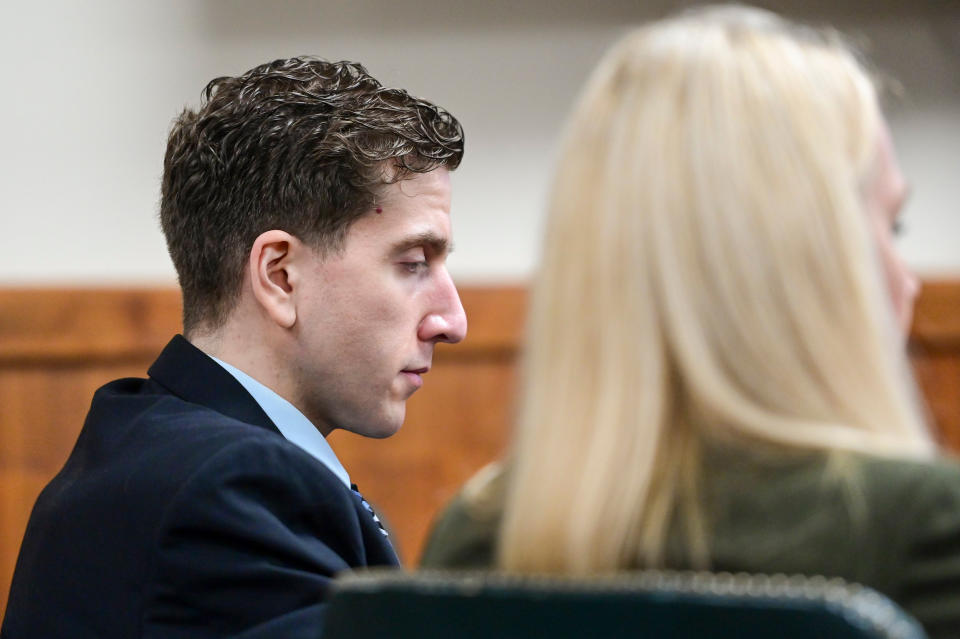 Bryan Kohberger during a hearing  in Latah County District Court, on June 9, 2023, in Moscow, Idaho.  (Zach Wilkinson / The Moscow-Pullman Daily News via AP pool file)