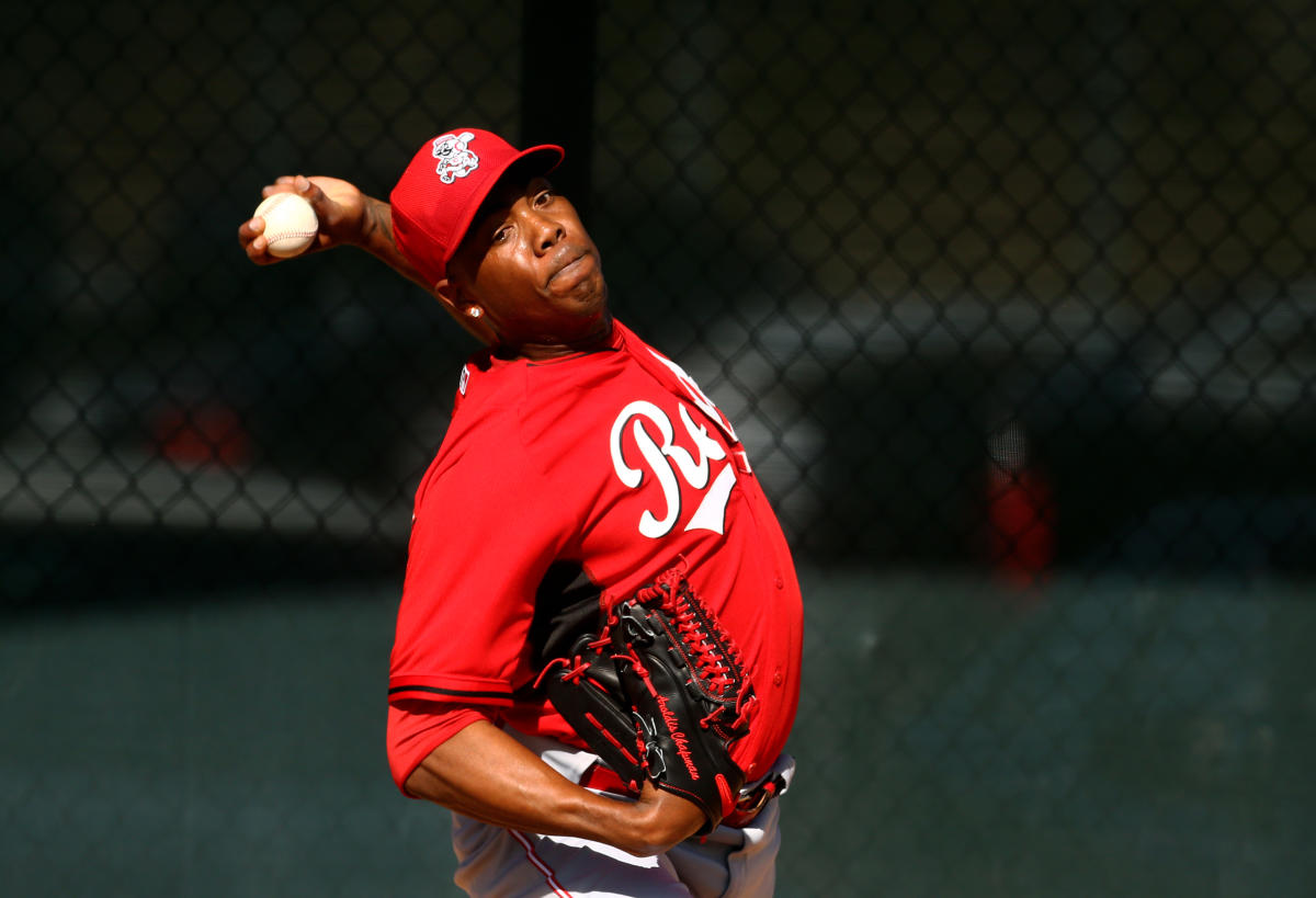 Aroldis Chapman suffers spring training injury setback with another wild  accident