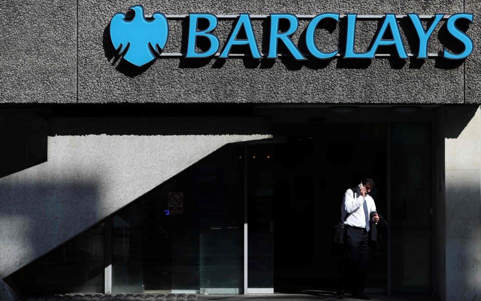 Barclays overdraft - DANIEL LEAL-OLIVAS / AFP