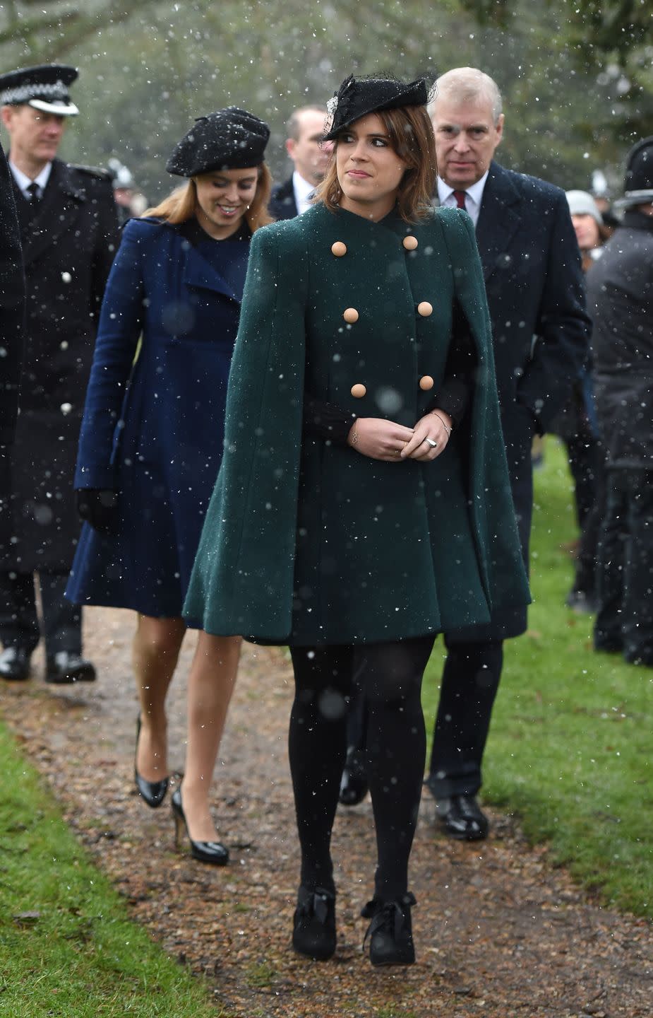 41) Princess Eugenie: Hands Held in the Front