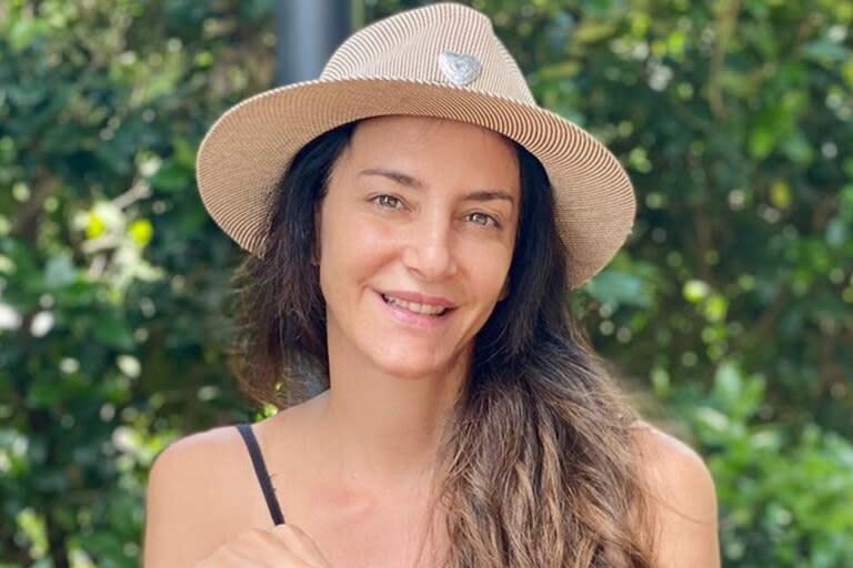 Luciana Aymar está embarazada y lo contó en las redes sociales. La deportista ya es mamá de Félix, de un año.