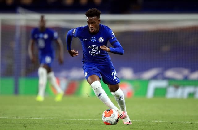 Callum Hudson-Odoi continues to battle for regular football