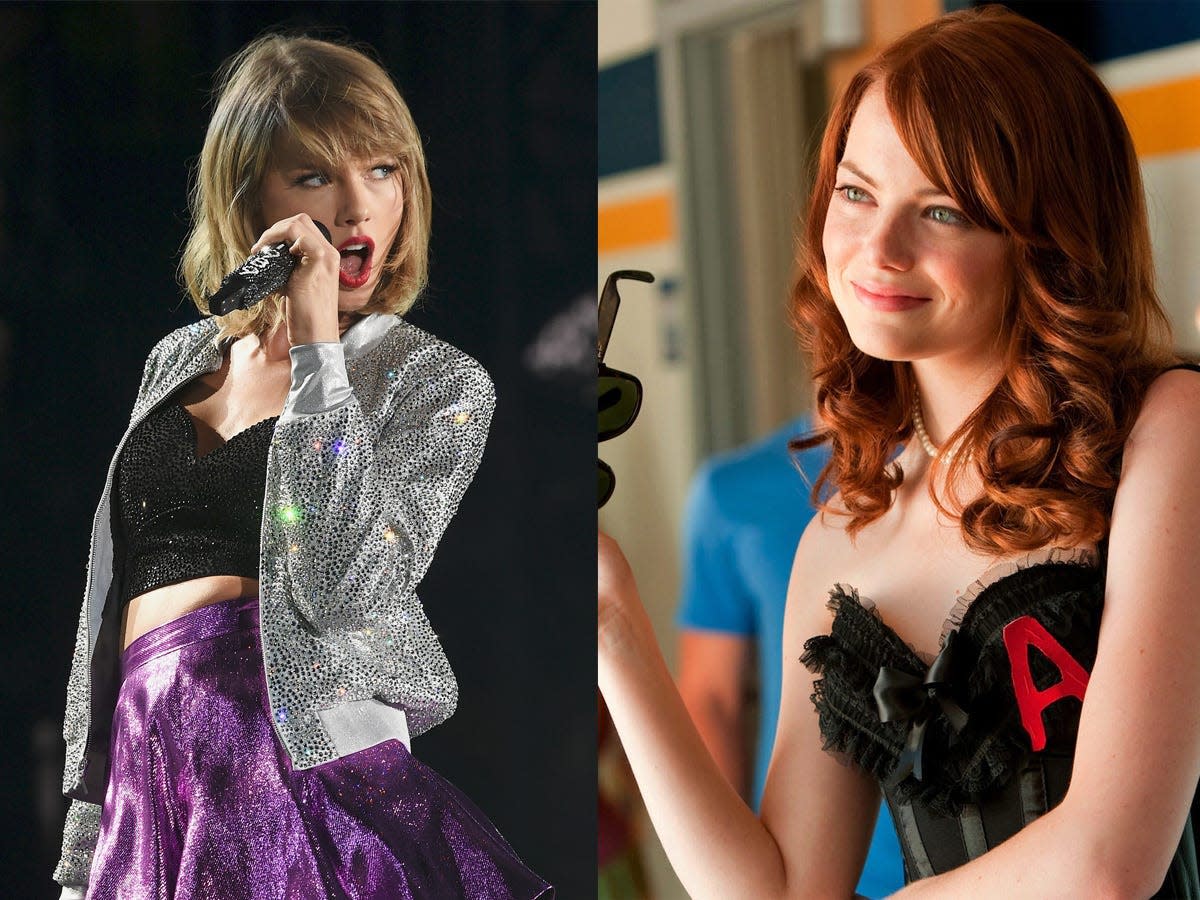 taylor swift 1989 tour easy a movie scarlet letter comparison