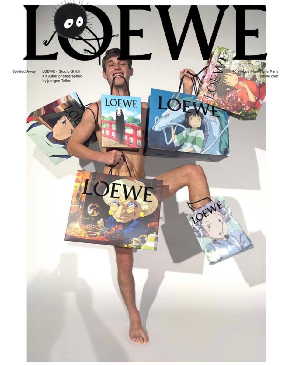 Loewe《千與千尋》聯乘將登場！2022首個驚喜系列 千尋、白龍、無面臉手袋預計被搶斷市