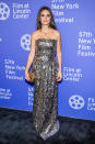 The 45-year-old Spanish star wears a glittering Chanel dress. <em>[Photo: Getty]</em>