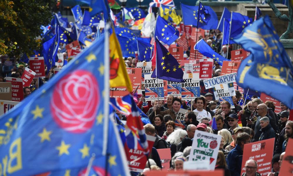 The March For The Many in Liverpool last month.