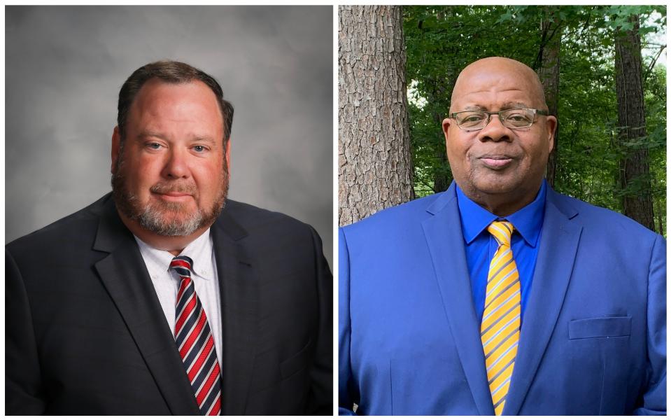 Alabama House District 16 candidates Bryan Brinyark and John Underwood.