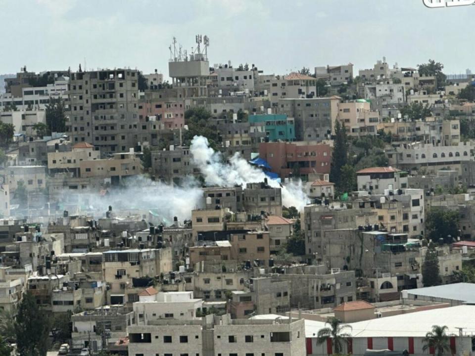 巴勒斯坦人佔總人口半數的約旦，近期頻爆發針對以色列軍事行動的示威抗議，遭以控制的西岸更屢次傳出流血衝突，引發對該處成潛在第三戰線的擔憂。   圖：擷自「X」@Timesofgaza