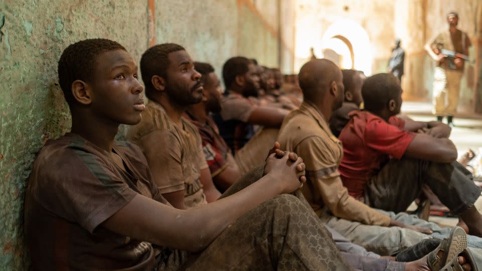"Io Capitano" does not shy away from showing audiences the dangers faced by its two protagonists on their journey, including a period of imprisonment Seydou experiences in Libya. - Greta De Lazzaris/01 Distribution
