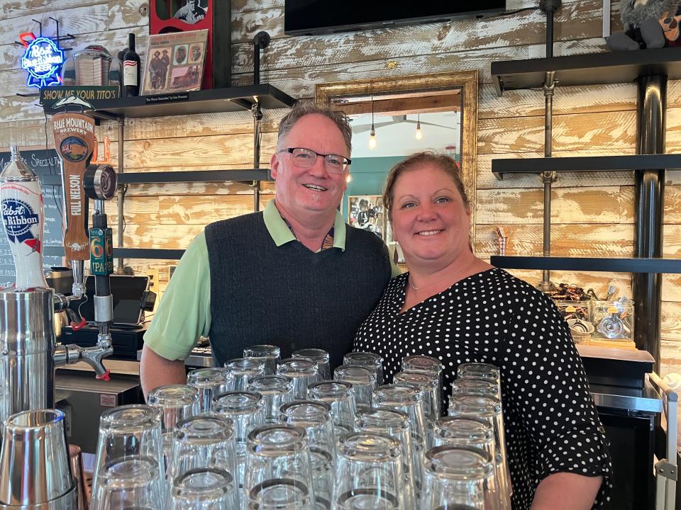 Chris and Felicia Sheets are the new owners of Marino's, which is reopening in Staunton the last week of March.