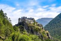 <p>Le château de Fort Queyras, dans les Hautes-Alpes.</p>