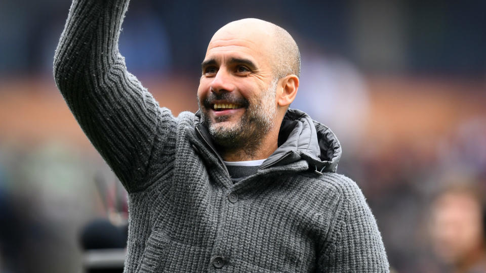 Pep Guardiola could not hide his delight at Manchester City’s performance at Chelsea