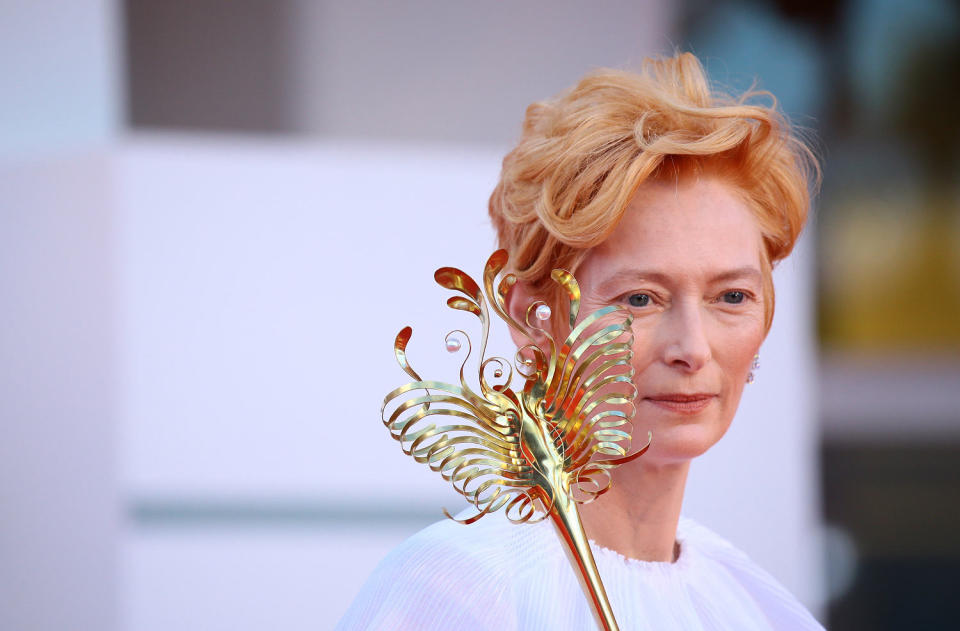 ''Lacci'' Red Carpet And Opening Ceremony Red Carpet Arrivals - The 77th Venice Film Festival (Matteo Chinellato / NurPhoto via Getty Images)