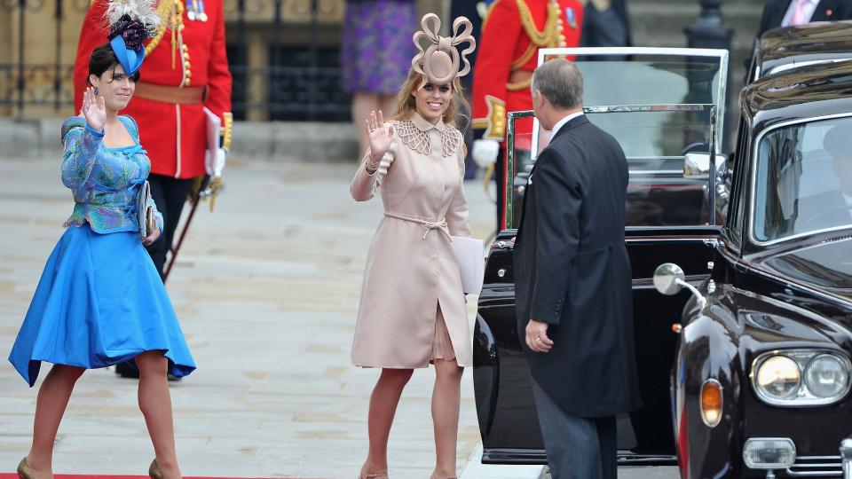 Princess Eugenie and Princess Beatrice and the Royal Wedding, 2011