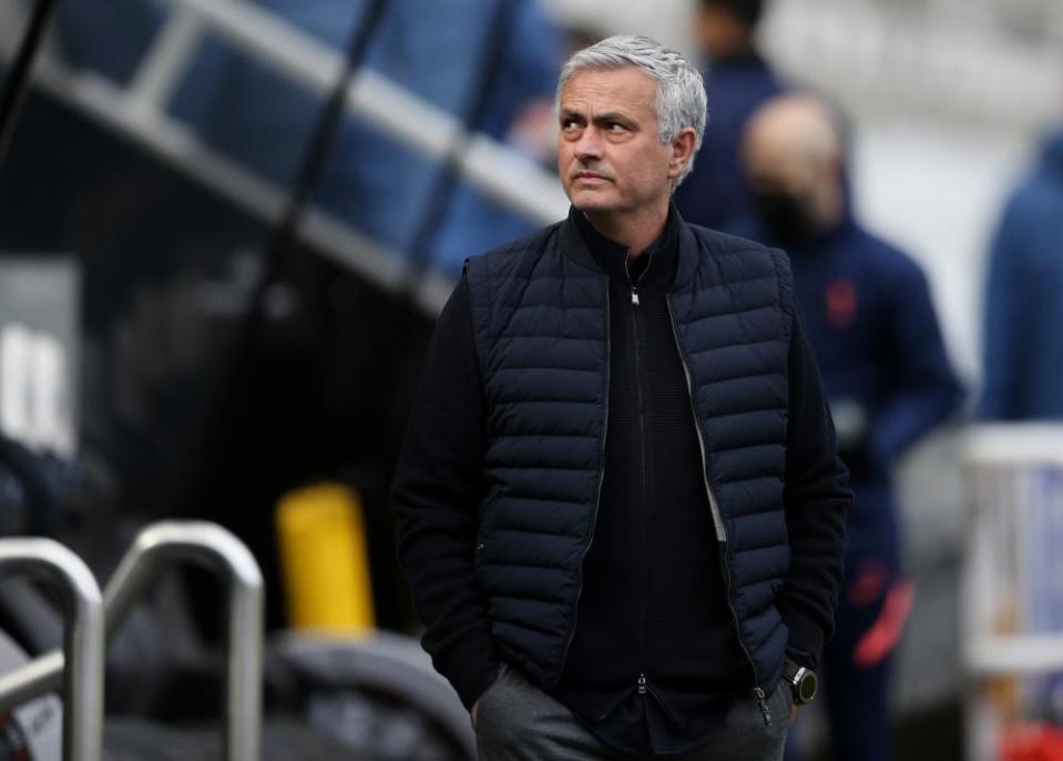 José Mourinho has endured a torrid time at Spurs this season.