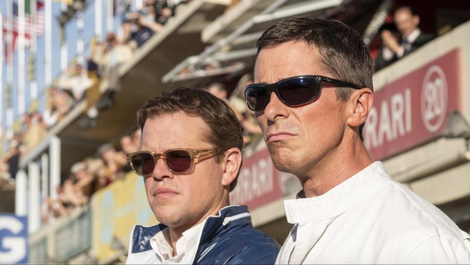 Matt Damon and Christian Bale in Ford v Ferrari