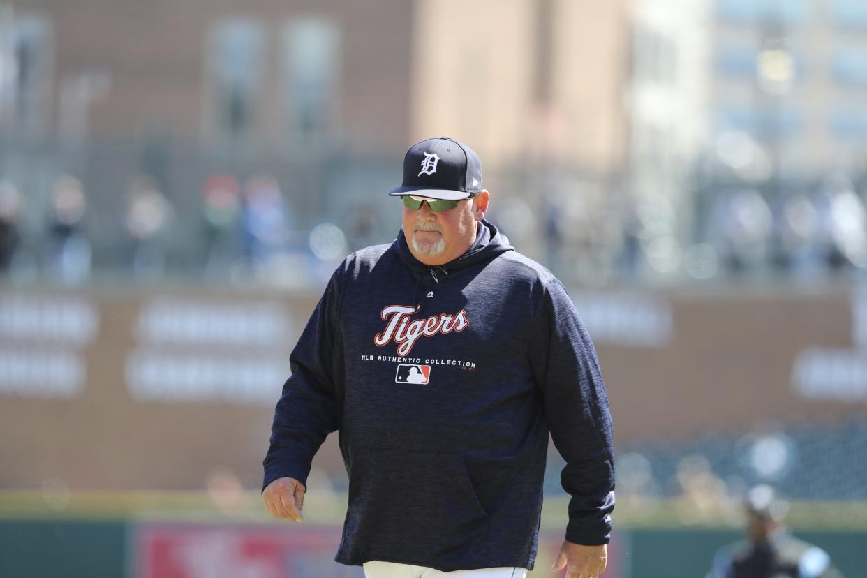 Chris Bosio has been fired by Detroit for insensitive comments. (AP Photo/Carlos Osorio)