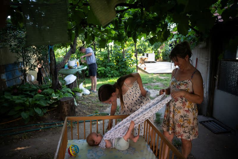 The Wider Image: Sustainable living offers hope for future for Hungarian families