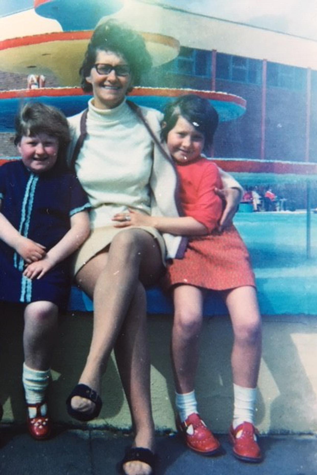 Roberta Ding and her daughters Susan (left) and Julie. Susan died aged 49 in 2010 after suffering from Prader-Willi syndrome. Roberta, now 83, is being looked after at a care home and Julie hasn't been able to see her for more than a month (PA)