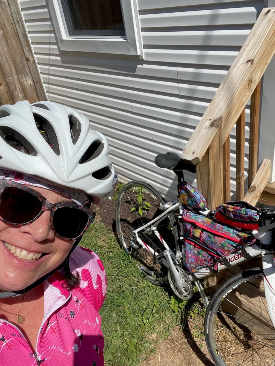Melissa Landry of Pennsylvania will be riding her first RAGBRAI this year.