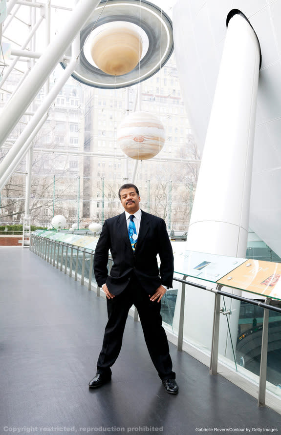 Astrophysicist Neil deGrasse Tyson was named one of the 25 most influential people in space in the new book "New Frontiers of Space." Image uploaded on July 25, 2013.