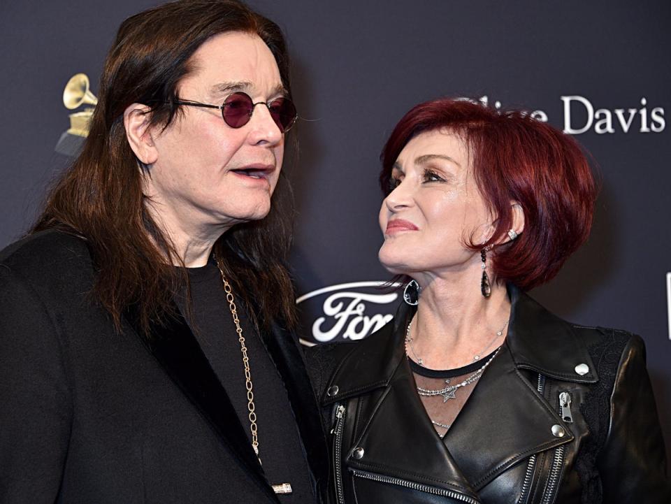 Sharon and Ozzy in 2020 (Getty Images for The Recording A)