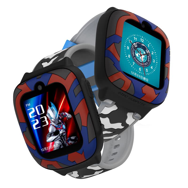 360兒童手錶F2超人力霸王特別版+保護套。（圖／業者提供）