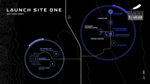 Launch Site One map