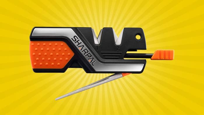 Sharpal's six-in-one knife sharpener and survival tool