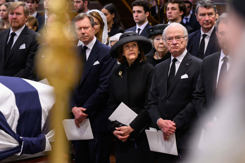 Los reyes Carlos Gustavo y Silvia de Suecia