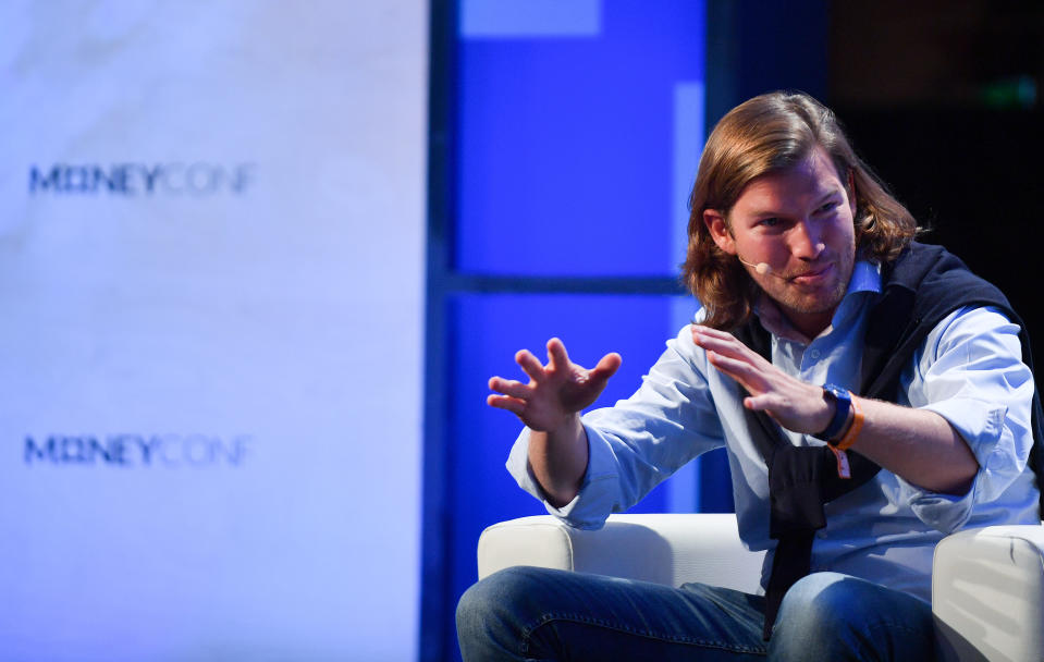 Valentin Stalf, founder and chief executive of N26. Photo: Eóin Noonan/Sportsfile via Getty