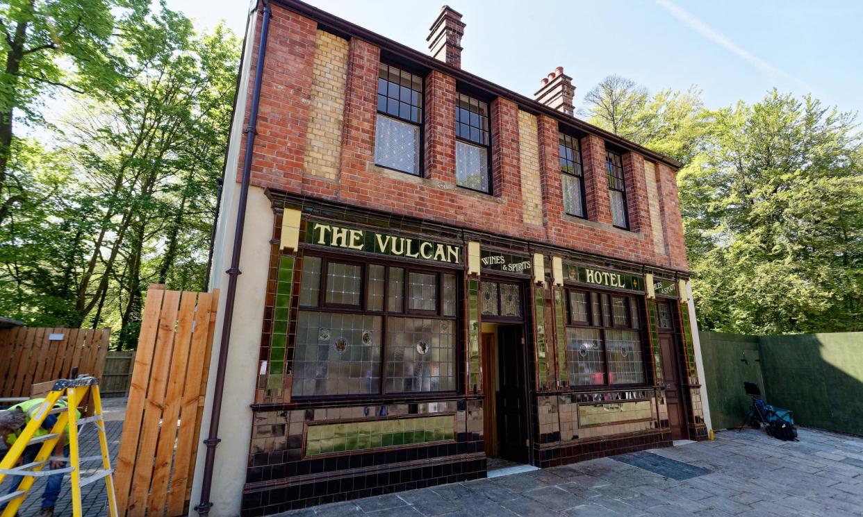 <span>The Vulcan alehouse, painstakingly restored.</span><span>Photograph: Dimitris Legakis/The Guardian</span>