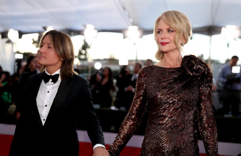 Keith Urban has reportedly giveb wife Nicole Kidman an ultimatum. The pair are pictured here together in January at the SAG Awards. Source: Getty