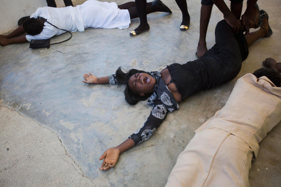 Funeral for Hurricane Matthew Victim in Haiti