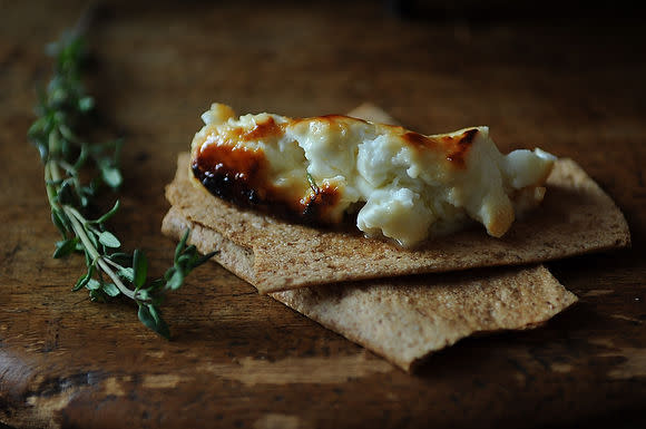 Roasted Feta with Thyme and Honey