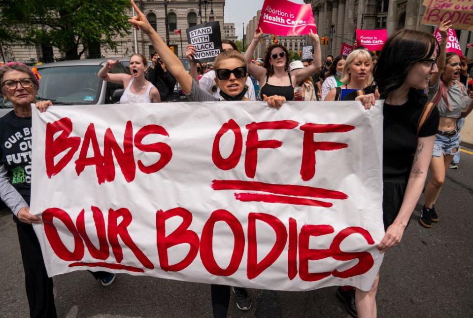 national rallies for abortion rights held across the us