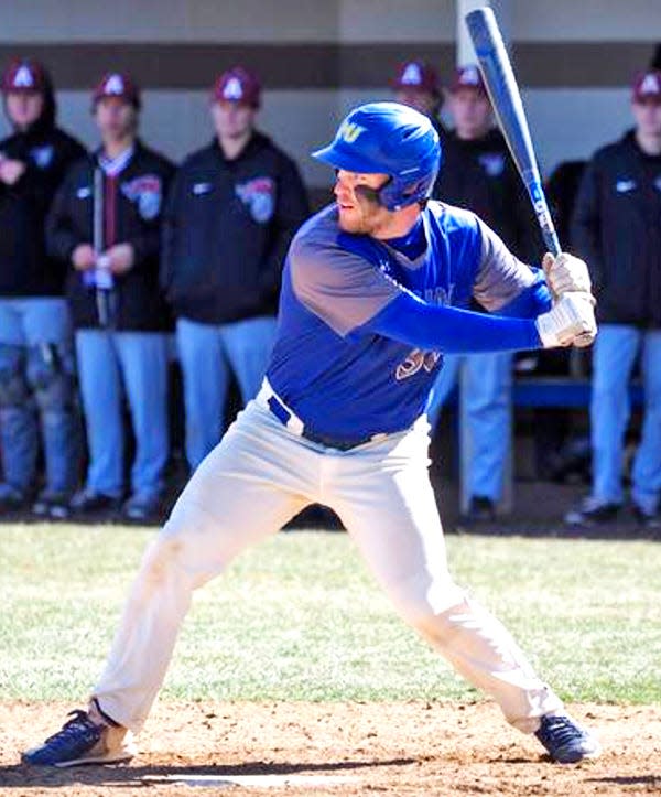 Derrick Vosburg is one of the premier hitters in the MAC Freedom Conference, starring for Misericordia University.
