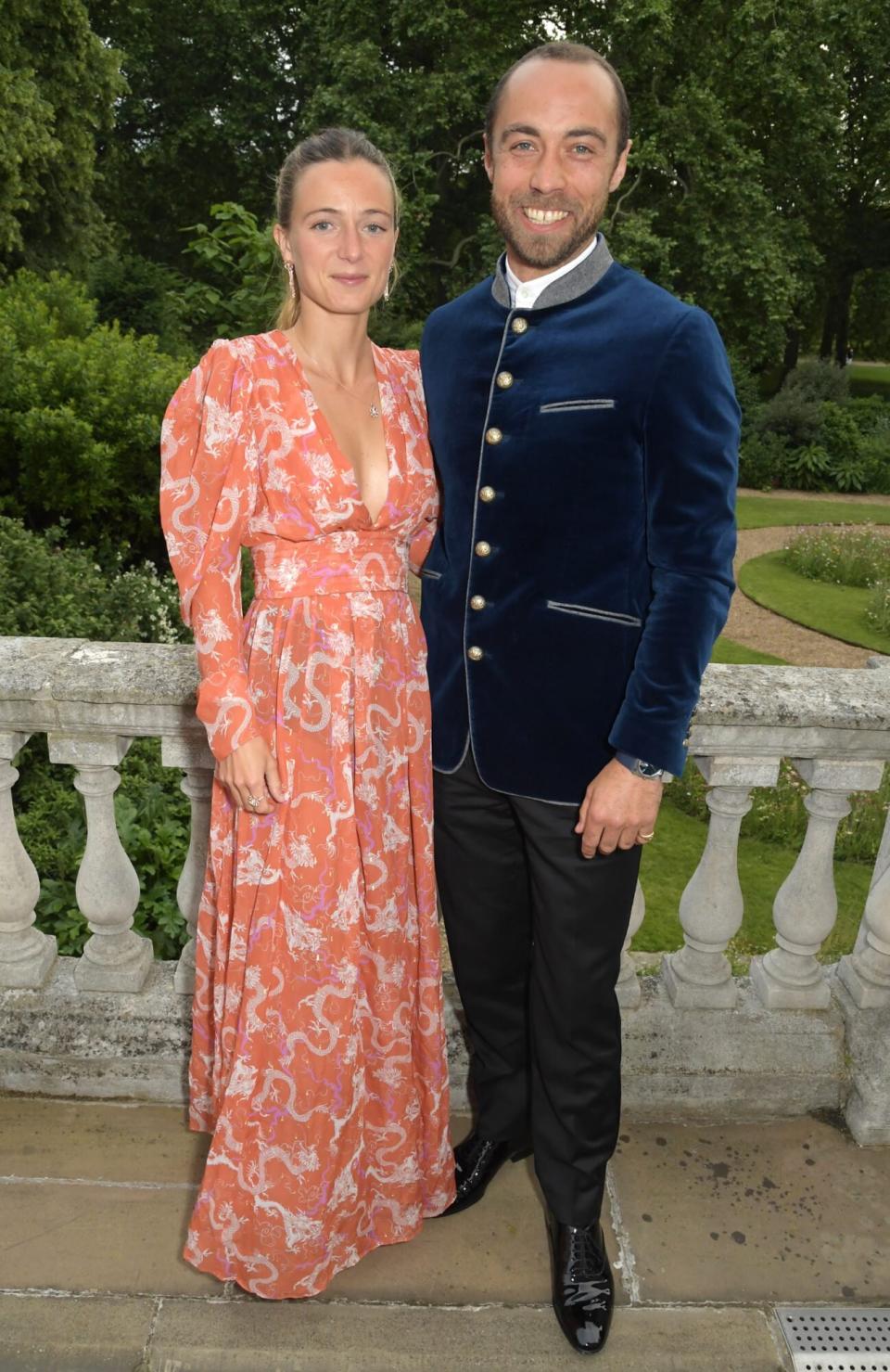 Alizee Thevenet and James Middleton