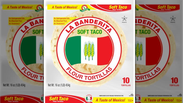 La Banderita Flour Tortillas