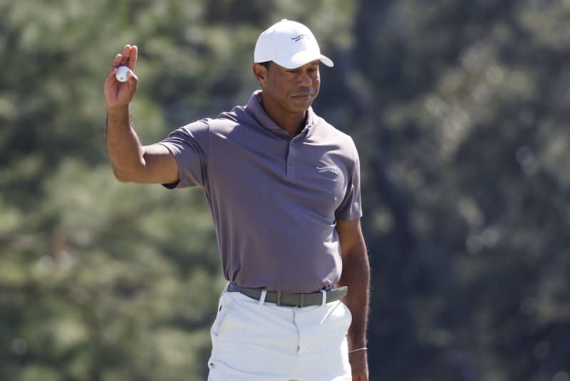 Tiger Woods no logró clasificarse para el US Open por mérito propio por primera vez, pero aceptó una invitación de exención especial.  Foto de archivo por John Angelillo/UPI