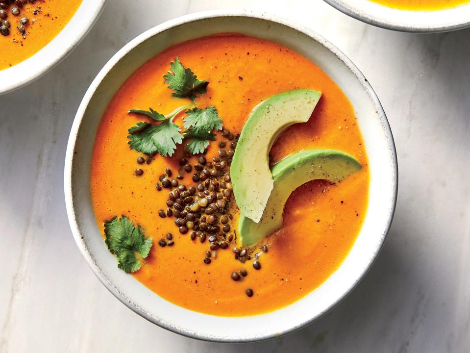 Roasted Carrot and Coconut Soup