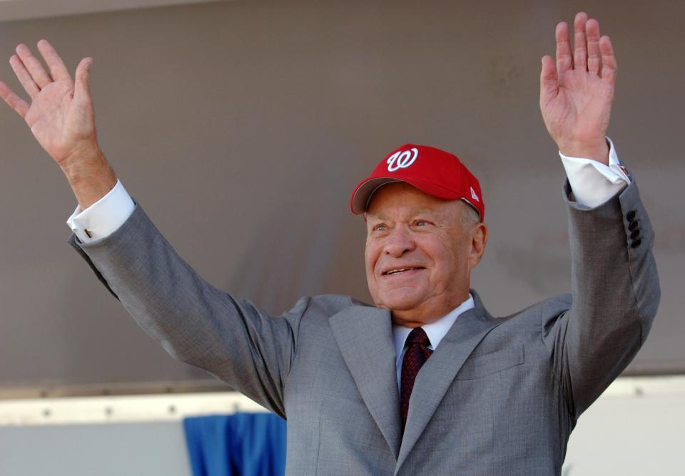 Washington Nationals owner Ted Lerner died Sunday at age 97. (Photo by Steve Deslich/MCT/Tribune News Service via Getty Images)