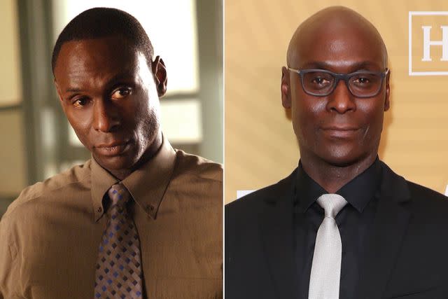 <p>HBO/Everett; Leon Bennett/WireImage</p> Lance Reddick