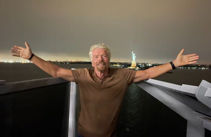 Virgin Voyages Richard Branson