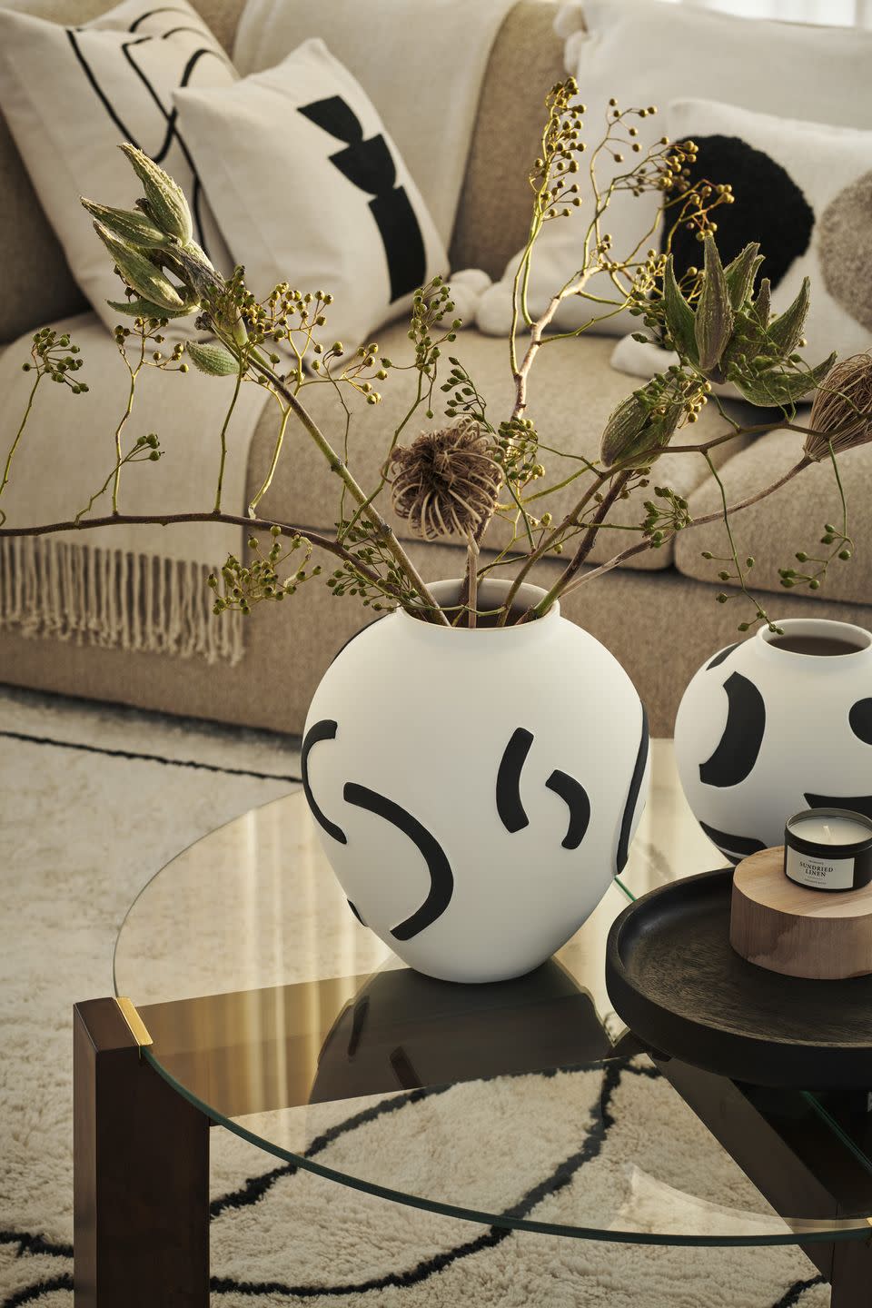 <p>Hit refresh on your living room accessories with H&M Home's new scene-stealing ceramic vases, available in a range of sizes. </p><p><strong>HB recommends... </strong>To create a stunning centrepiece, fill your vase with artificial blooms, dried foliage or pampas grass. They will last much longer than fresh flowers. </p><p><a class="link " href="https://go.redirectingat.com?id=127X1599956&url=https%3A%2F%2Fwww2.hm.com%2Fen_gb%2Fhome.html&sref=https%3A%2F%2Fwww.housebeautiful.com%2Fuk%2Flifestyle%2Fshopping%2Fg35116386%2Fhandm-home-spring%2F" rel="nofollow noopener" target="_blank" data-ylk="slk:SHOP H&M HOME;elm:context_link;itc:0;sec:content-canvas">SHOP H&M HOME</a> </p>