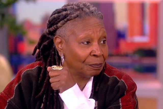 <p>ABC</p> Whoopi Goldberg reveals she dated a man 40 years older than her on 'The View'