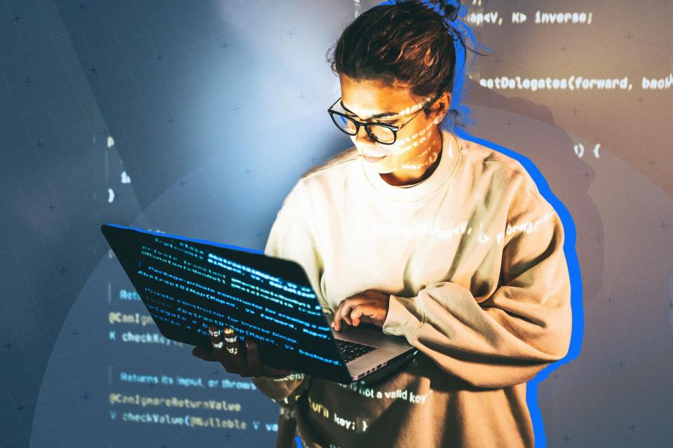 Gründerinnen und Gründer mit Informatik-Studium oder Data Science Background werden immer mehr. - Copyright: Getty Images / Yana Iskayeva