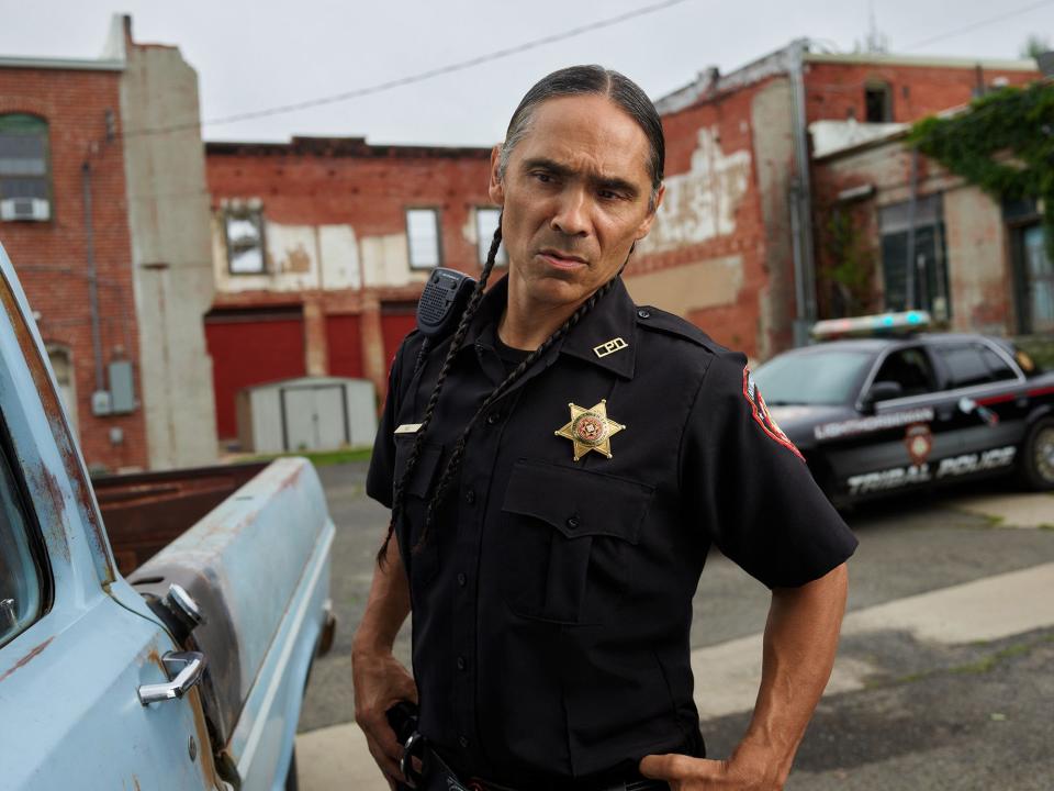 Zahn McClarnon plays Big on "Reservation Dogs."