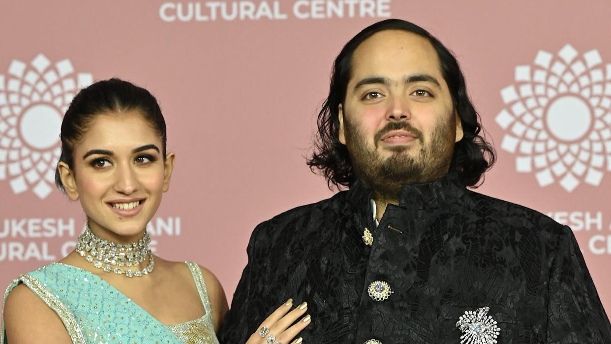 Anant Ambani and his wife Radhika Merchant